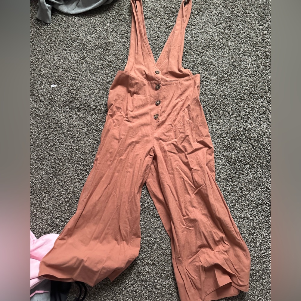 blush pink jumpsuit